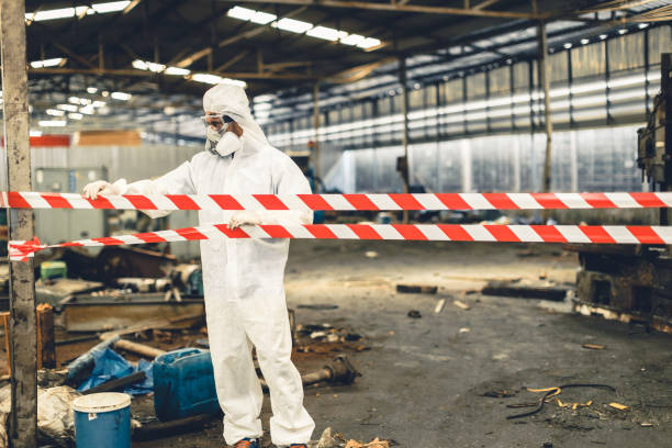 Professional Biohazard technician working in Olney, IL